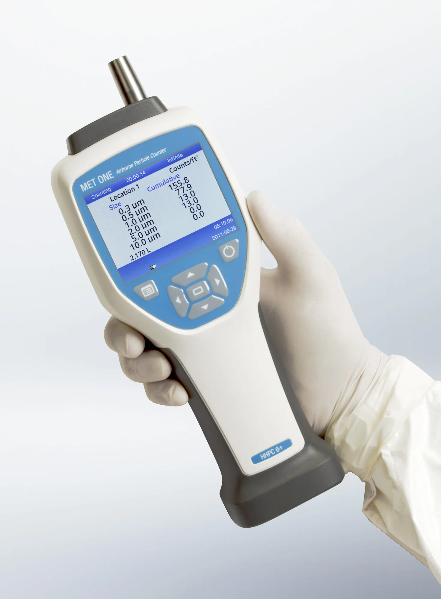 Which Particle Counter Device for Taking the Sampling Record at Data Center?